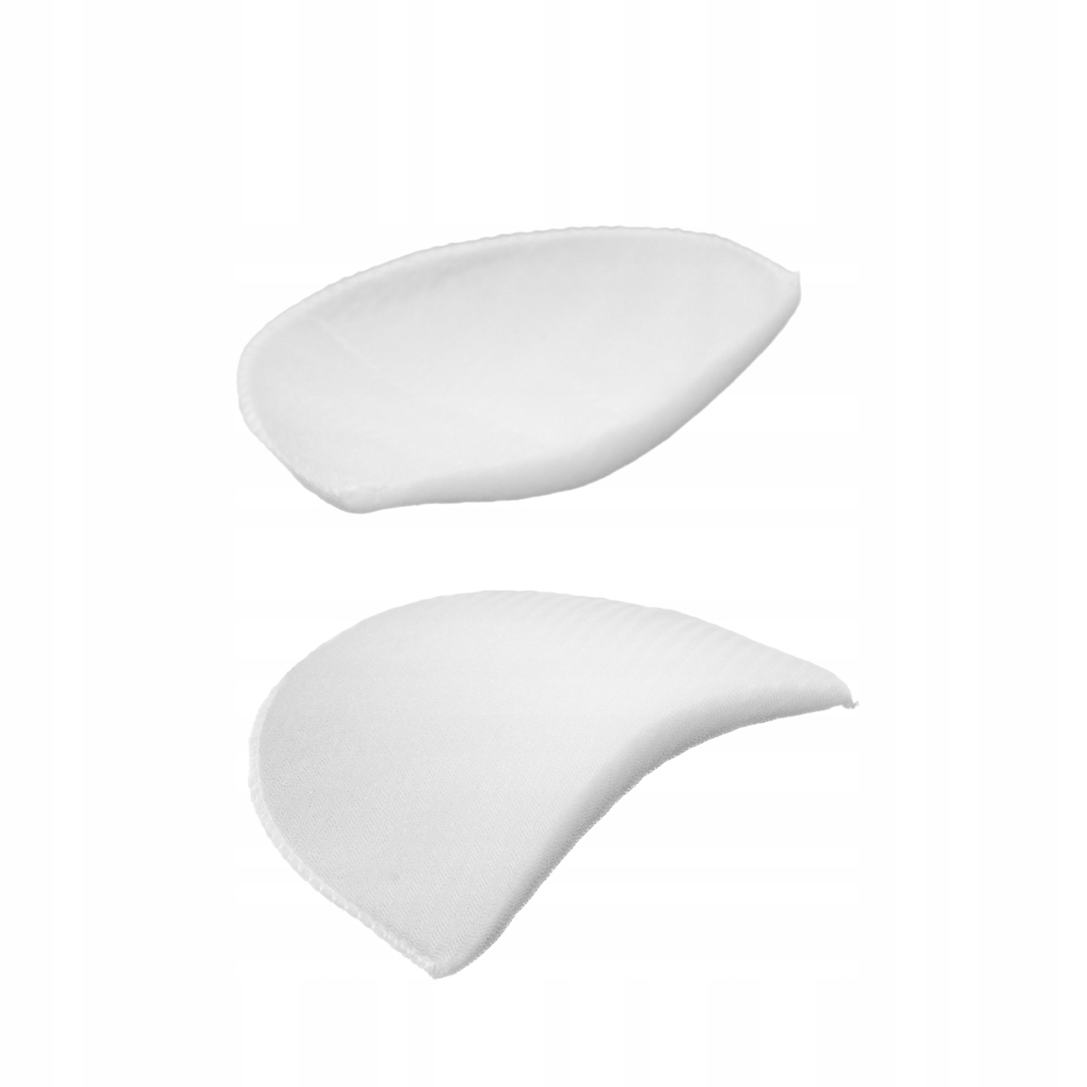 Ramenní vložky polštáře obšité nežloutnoucí bílá 10mm 100par P/O/BA-10