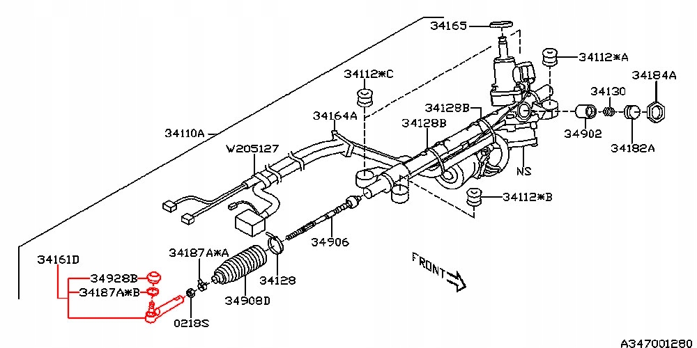 SUBARU LEGACY OUTBACK TRIBECA KONCOWKA DRAZKA OE Typ samochodu Samochody osobowe