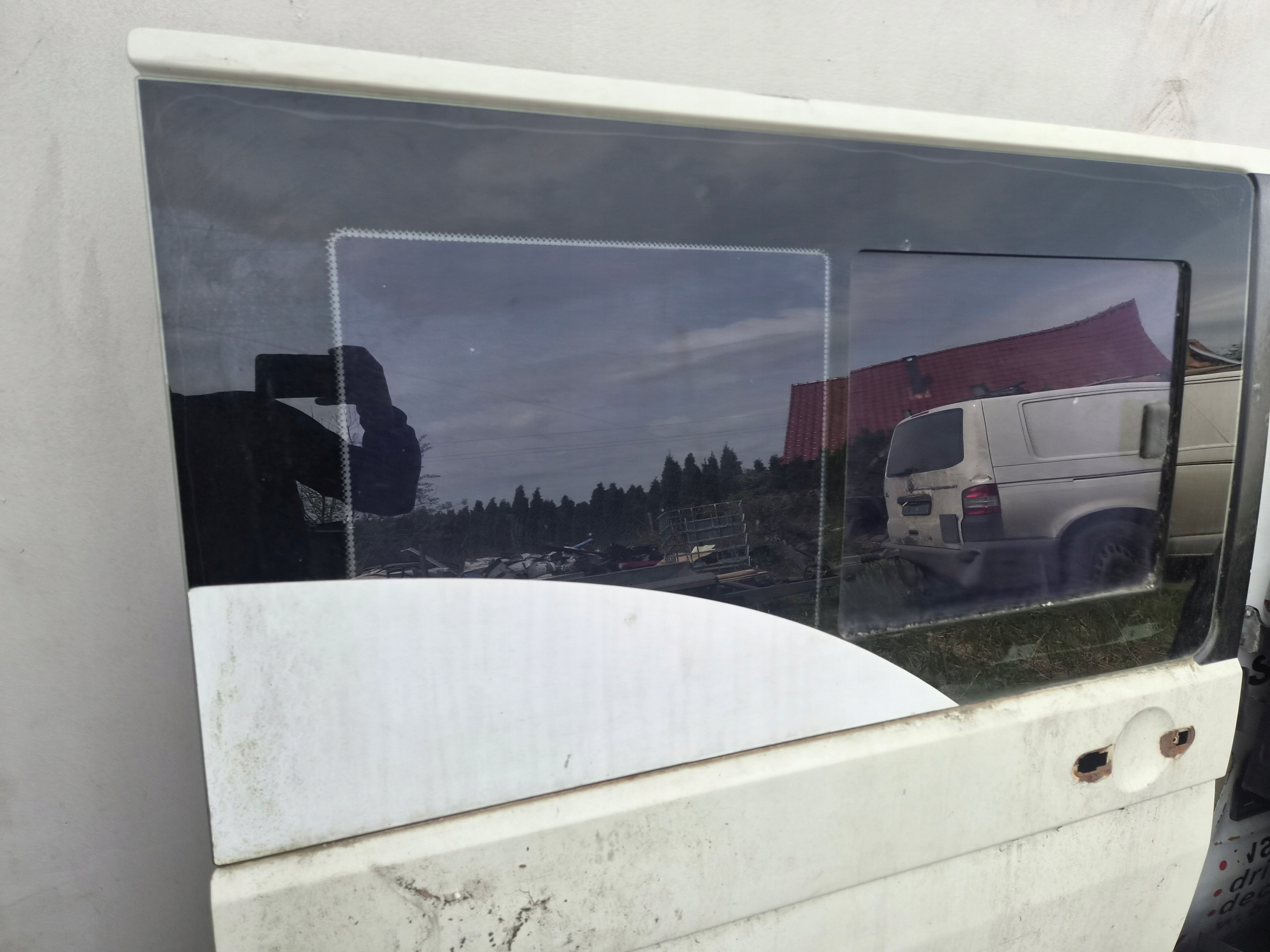 door sliding VW T5 T5 lift side right biale damaged