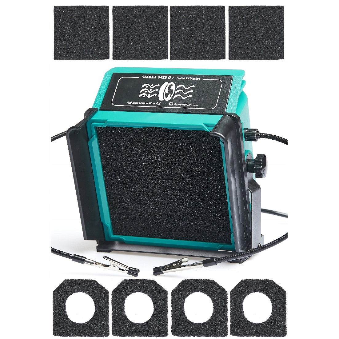 Pohlcovač Odsávání Pájecích Výparů Yihua 948D Q1 5W 4x Uhlíkový Filtr