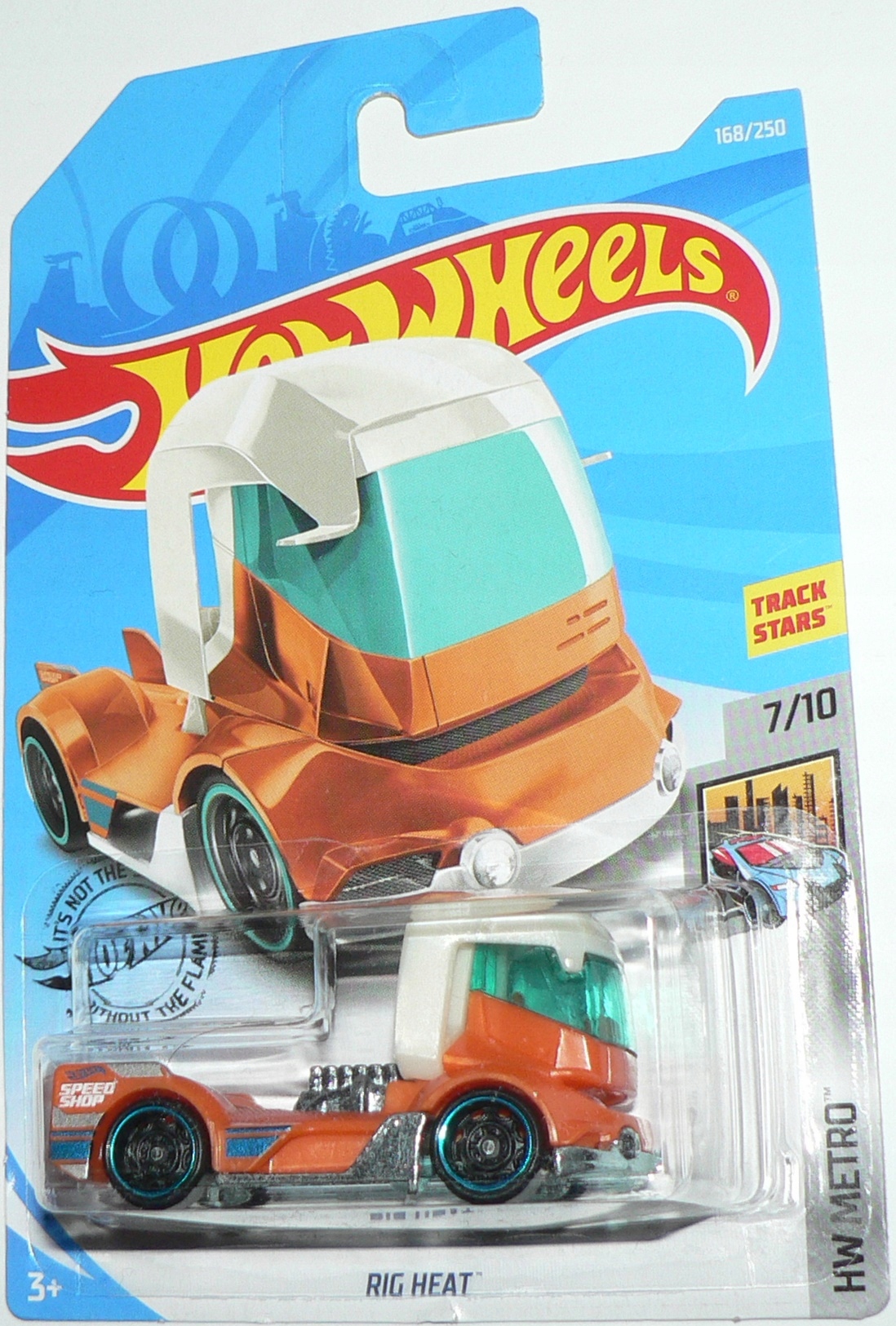 HOT WHEELS RIG HEAT • Cena, Opinie - Allegro