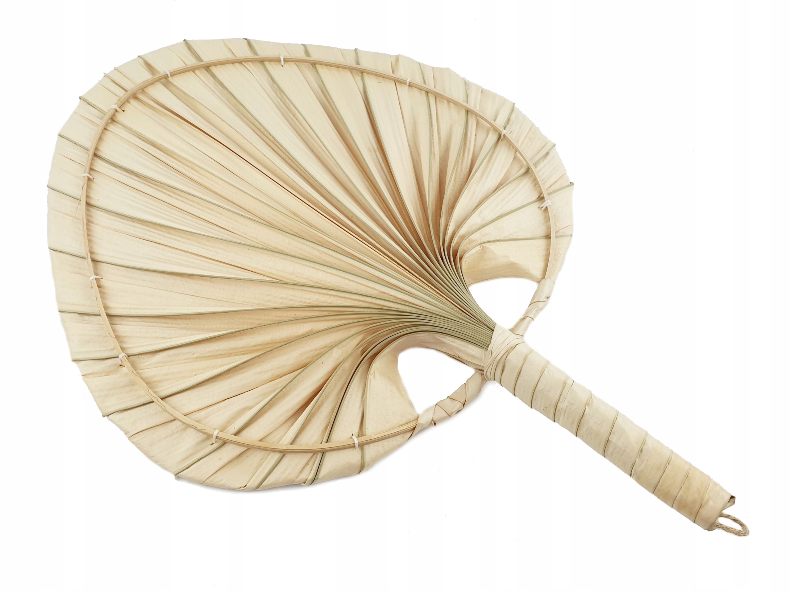 

duży Wachlarz z liści palmy sauna dekoracja 35 cm
