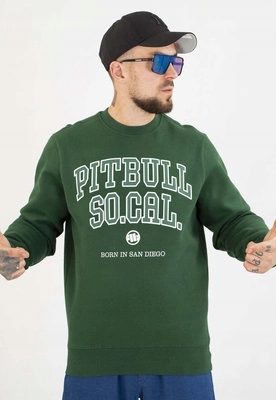 Mikina Pit Bull Bez Kapuce Cal Hunter Green