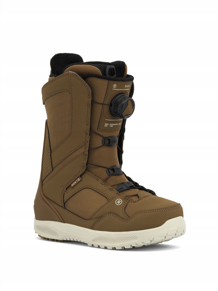 Snowboardové boty Ride Sage hnědé [Velikost boty 38]