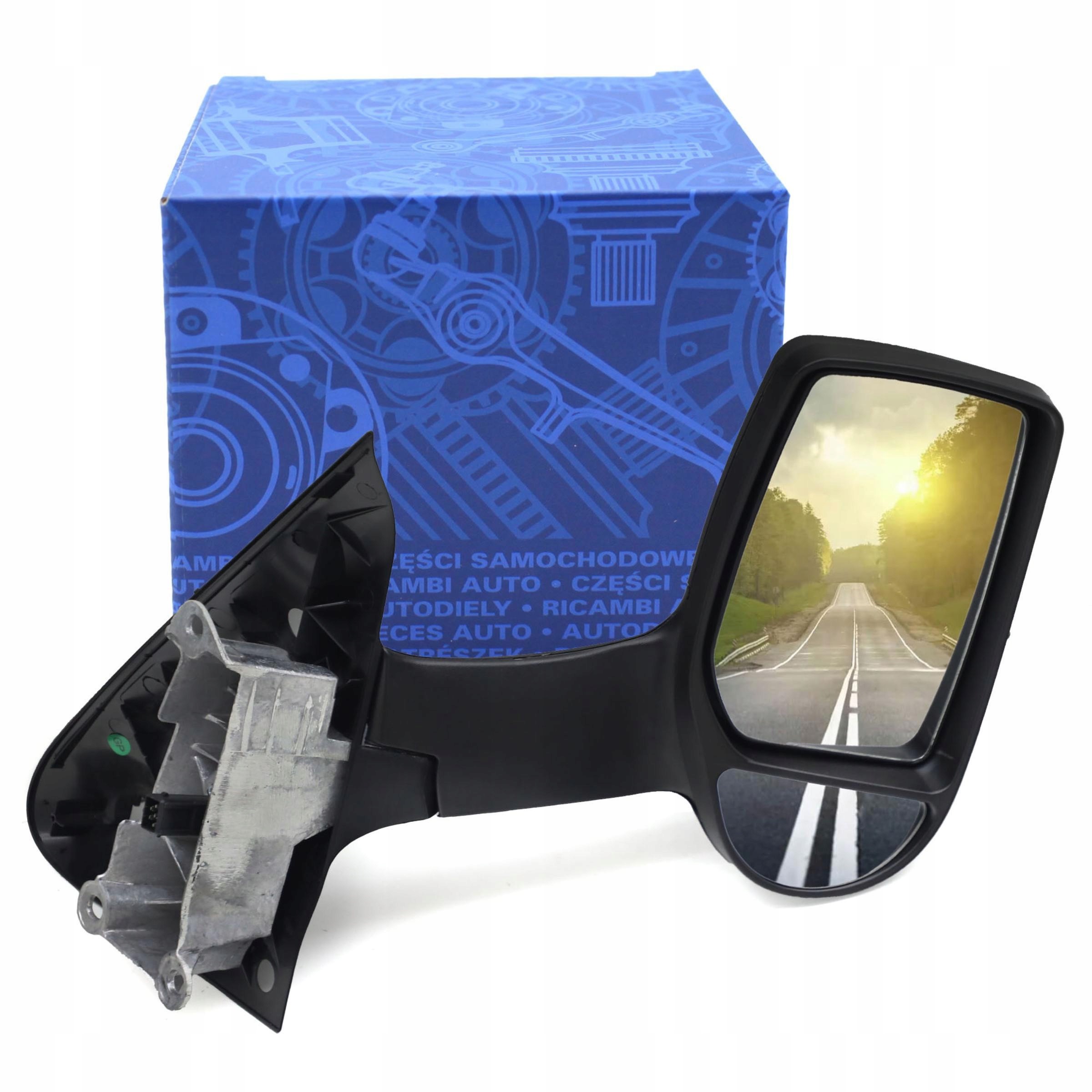 Pravé Dlouhé Elektrické Vyhřívané Zrcátko Ford Transit 5PIN 2000-2014