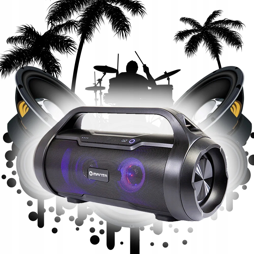 Głośnik bezprzewodowy bluetooth Manta SPK215 Model SPK215