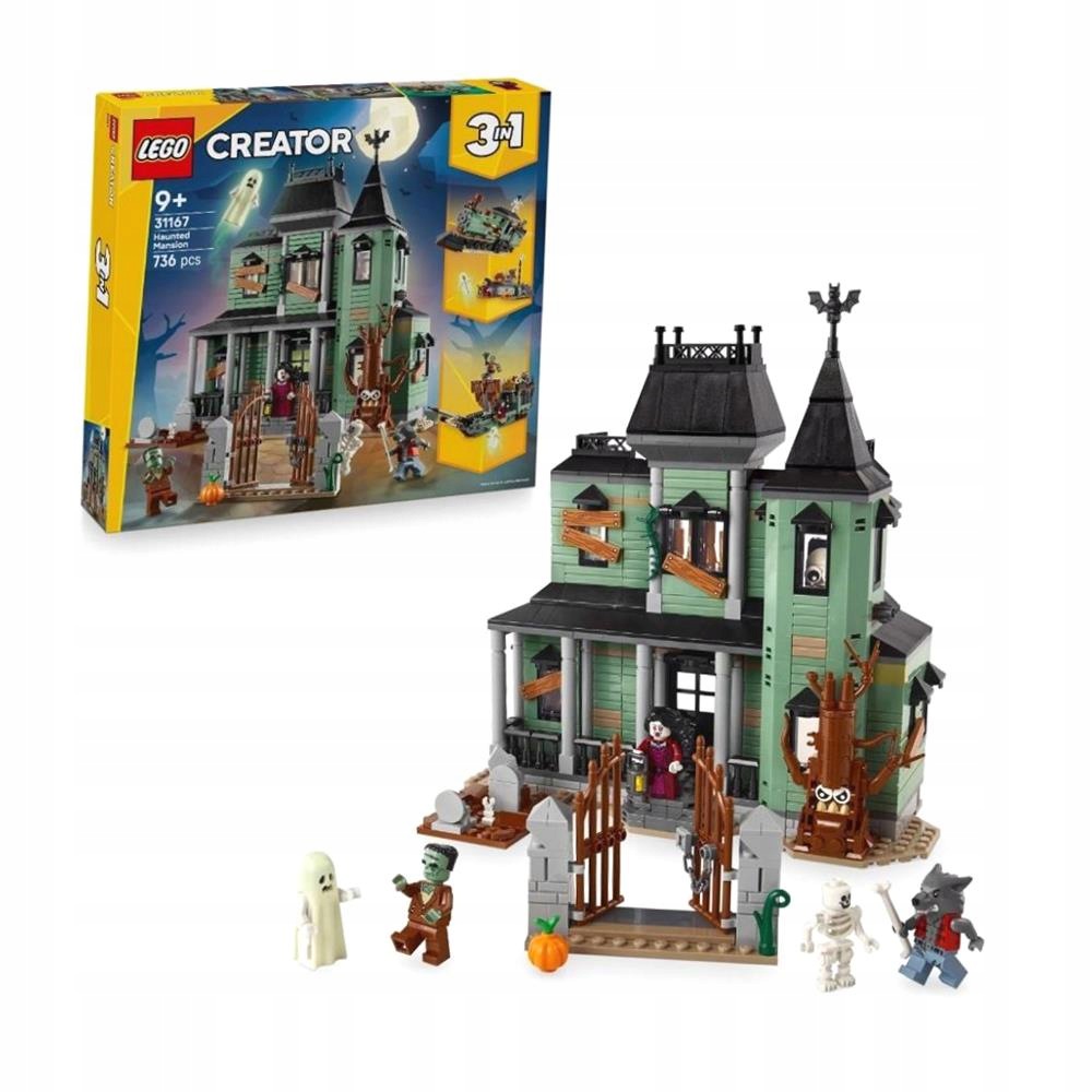 Lego (r) Creator 31167 Strašidelná Rezidence