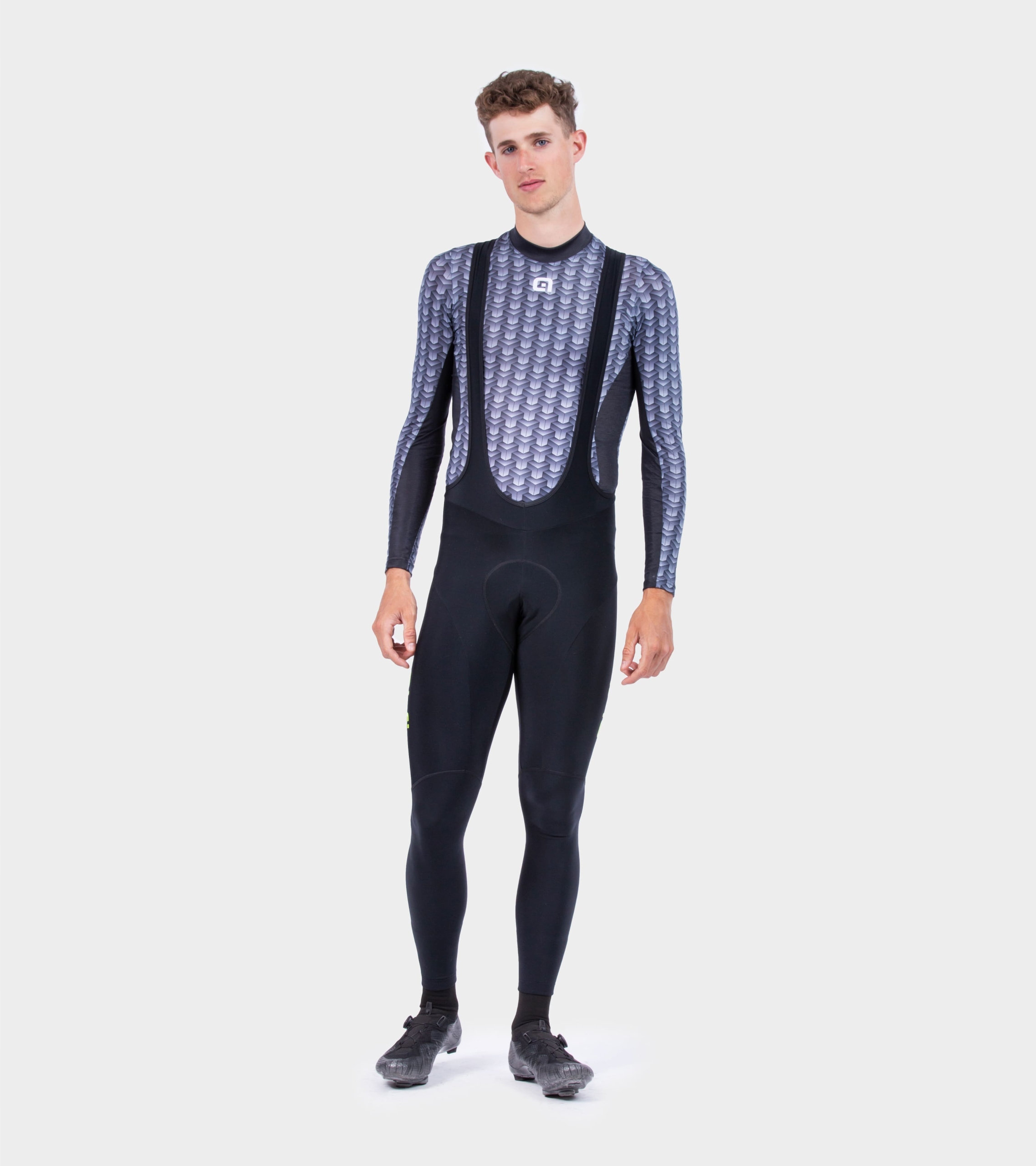 Koszulka termoaktywna męska Alé Cycling Cubes Czar Rozmiar XS/S