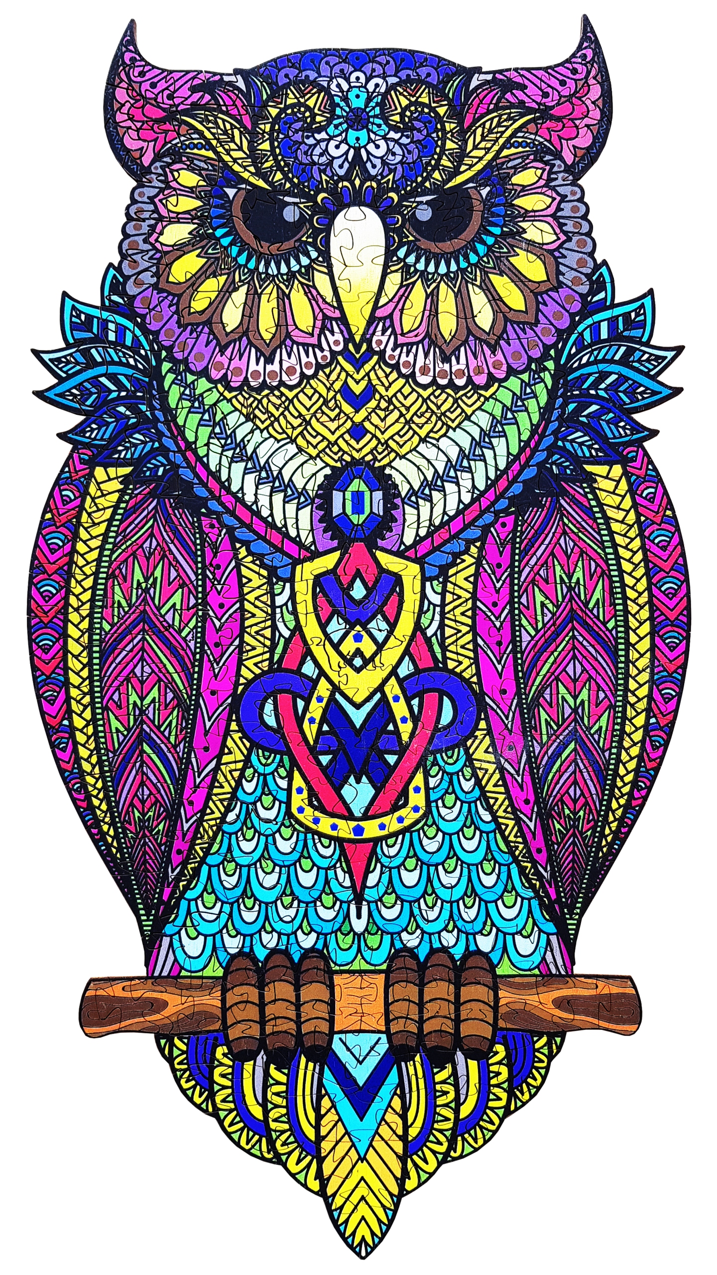 

Puzzle Drewniane dla dorosłych XXL Sowa Premium
