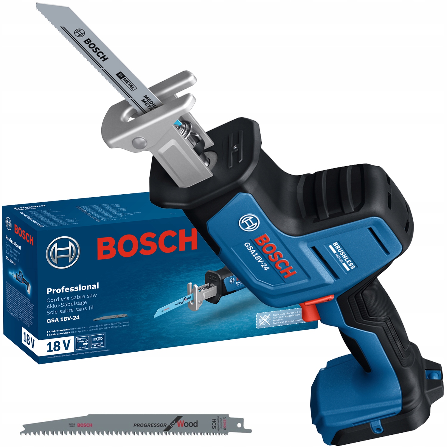 Piła szablasta akumulatorowa Bosch Gsa 18V-24