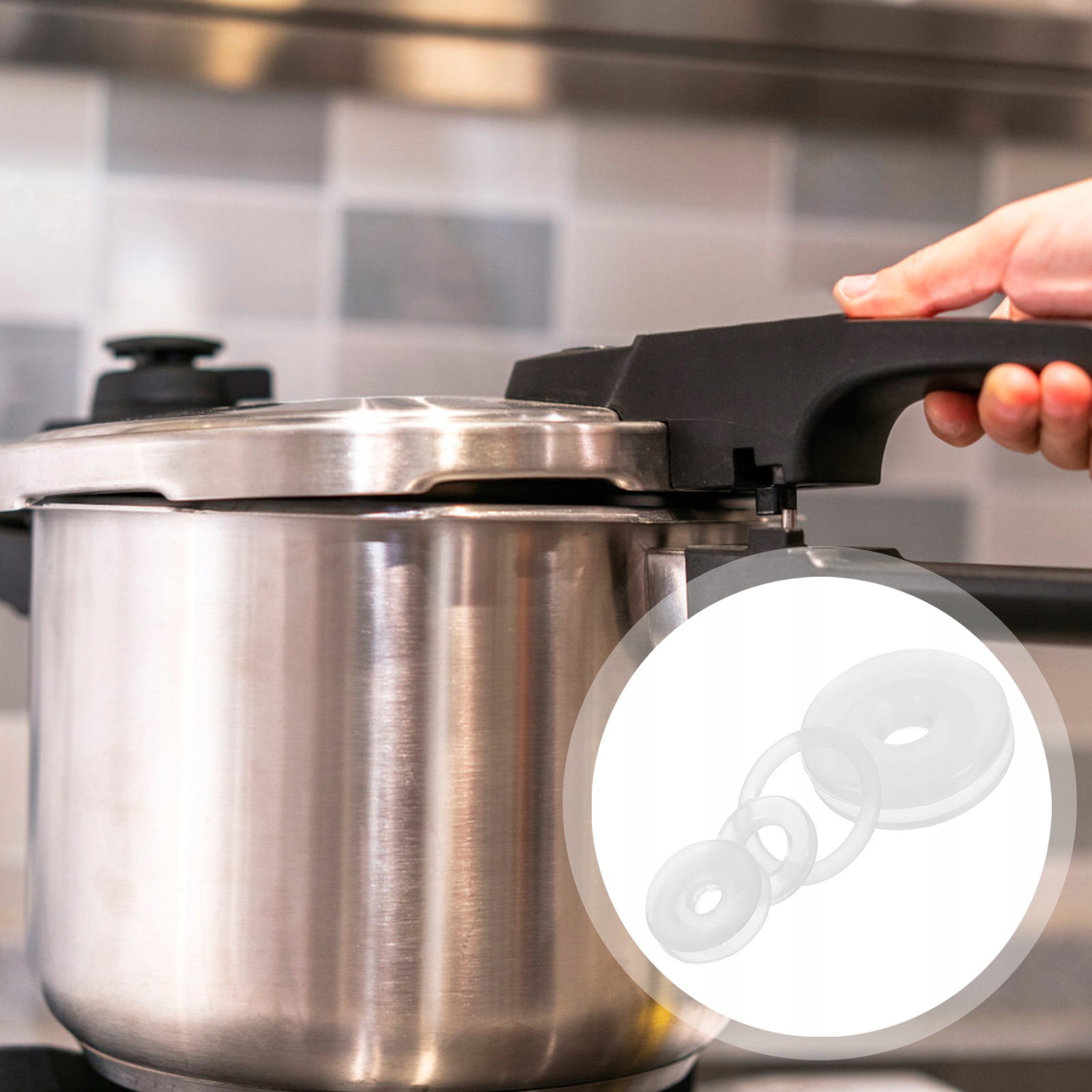 USZCZELKI ZAWORÓW PŁYWAKOWYCH ZAWORY GARNKÓW CIŚNIENIOWYCH Kolor dominujący biały