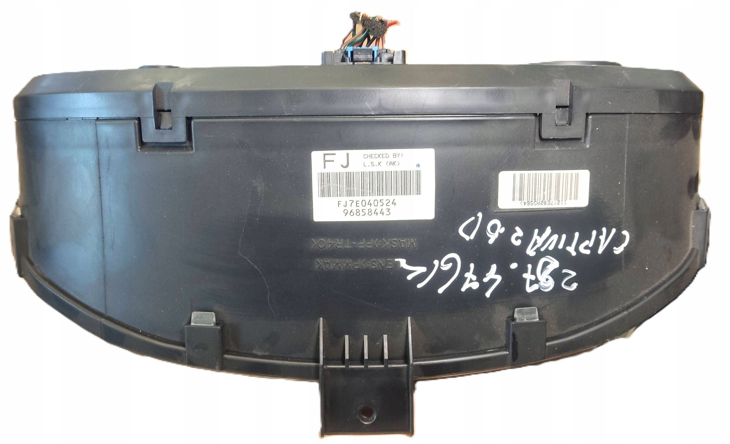 dials CHEVROLET CAPTIVA 2.0 DIESEL 2007