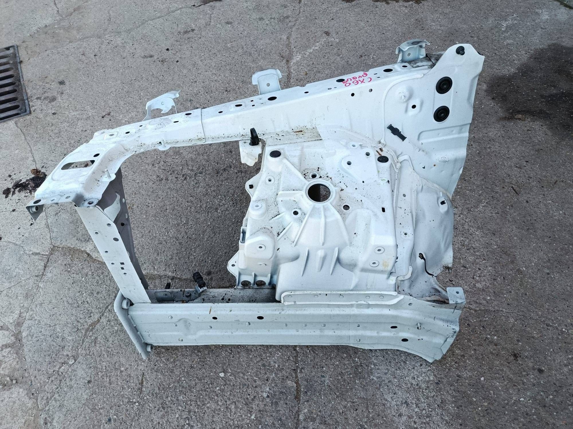 quarter front quarter okular bodywork side right Mazda CX-60 biala