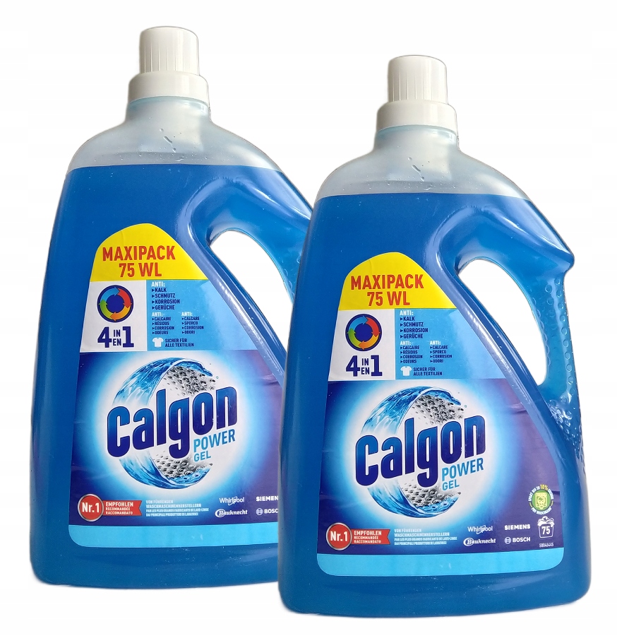 Calgon Power Gel gel odvápňovač změkčovač 4v1 3,75 l na 75 praní x2
