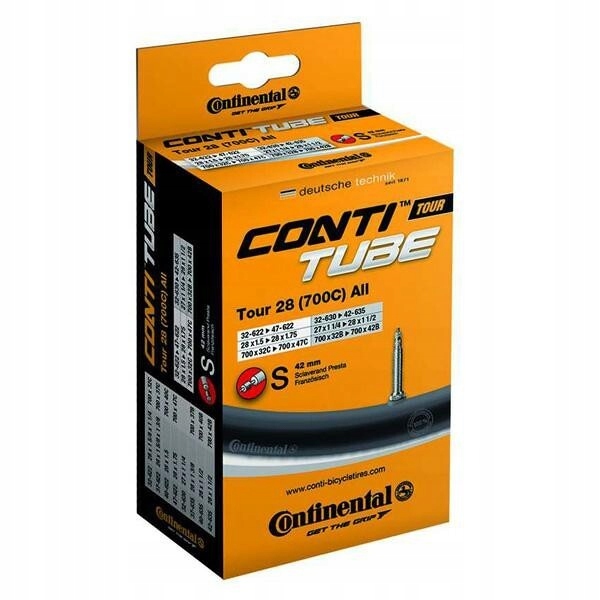 

Dętka Continental Tour all 28 wentyl 42mm presta