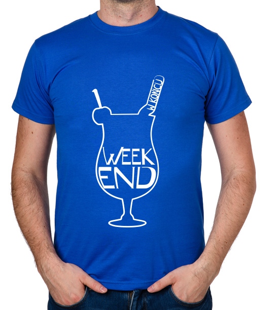 

koszulka W Końcu Weekend prezent
