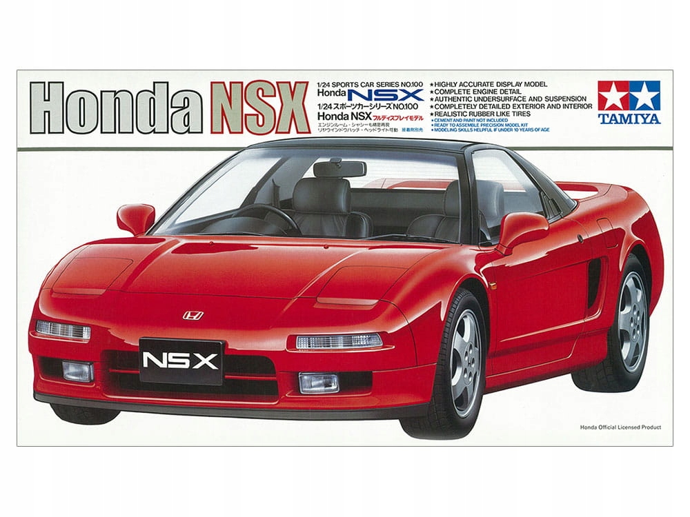 Honda Nsx 1:24 Tamiya 24100