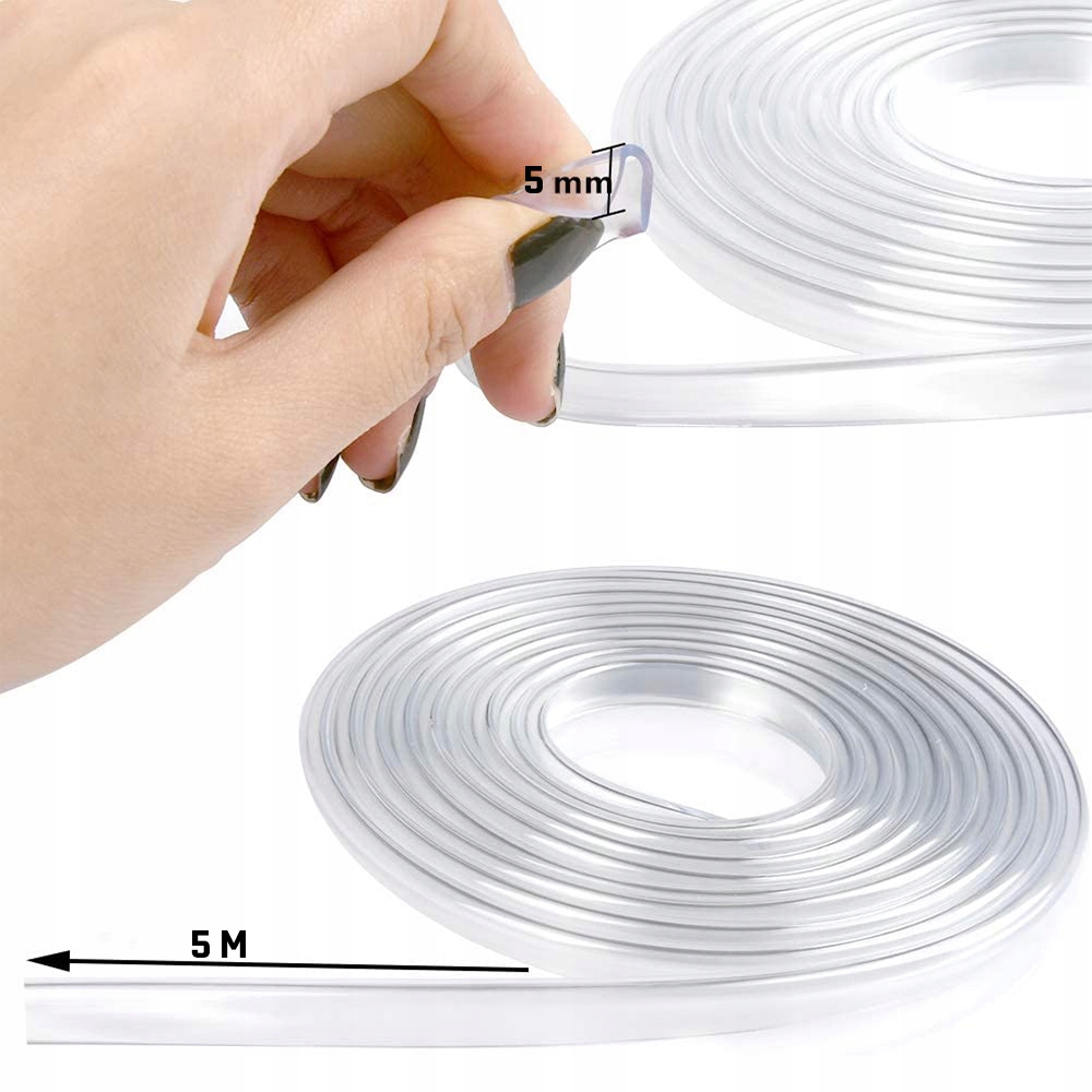 PROFIL SAMOPRZYLEPNA OSŁONA ODBOJNIK KRAWĘDZI DRZWI AUTA SAMOCHODU RANTU EAN (GTIN) 5903933520568