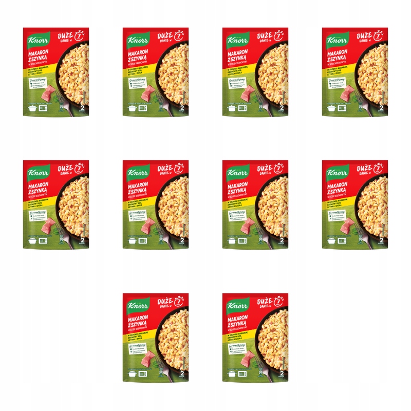 Knorr pasta plná chuti s šunkou v krémové omáčce 156 g X10