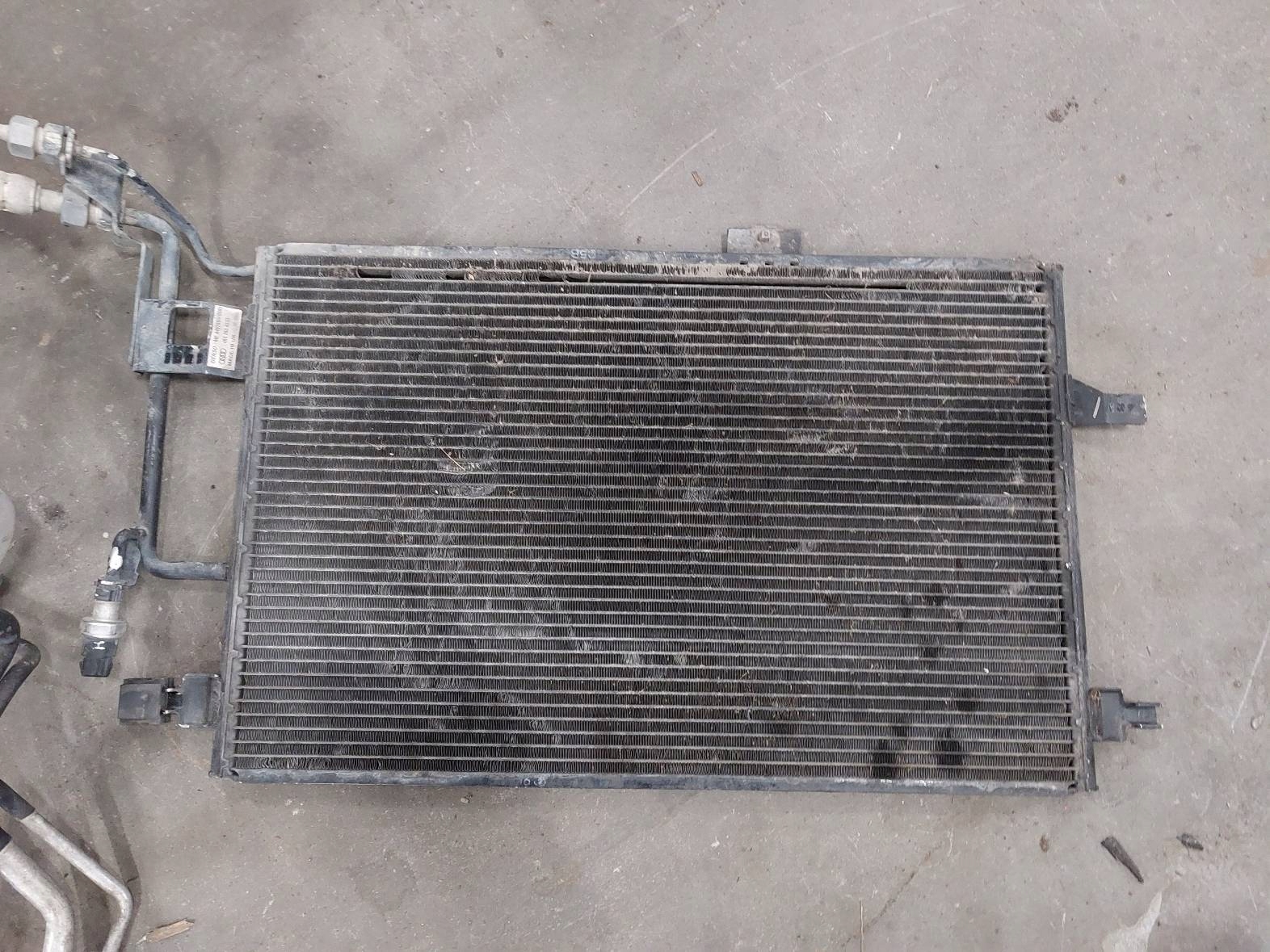 completa KLIMATYZACJA Radiatore / Raffreddatore + Tubi + Compressore AUDI A6 C5 2.5 TDI