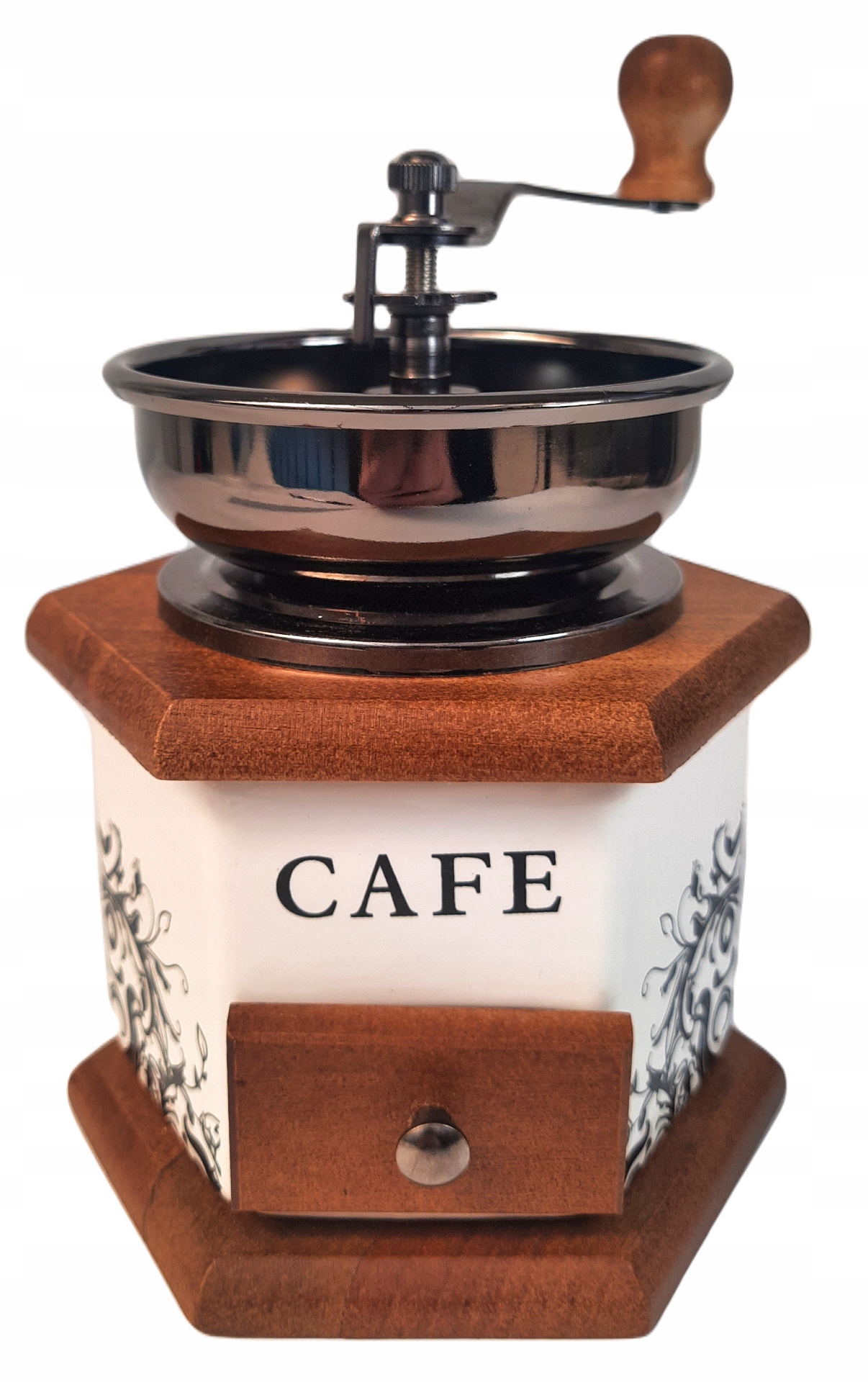 

Młynek Do Kawy Pieprzu Drewniany Tradycyjny Ręczny