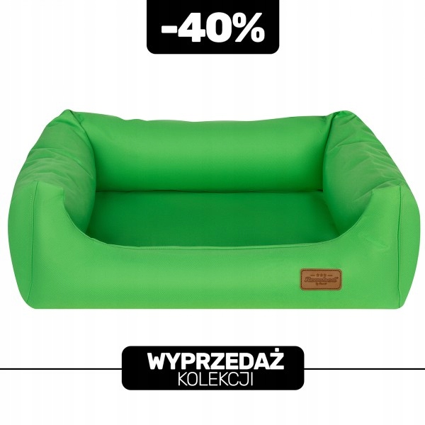 Levně Recobed pelíšek Pohovka Baltic neon zeleň M 80x65x21cm Výprodej -40%