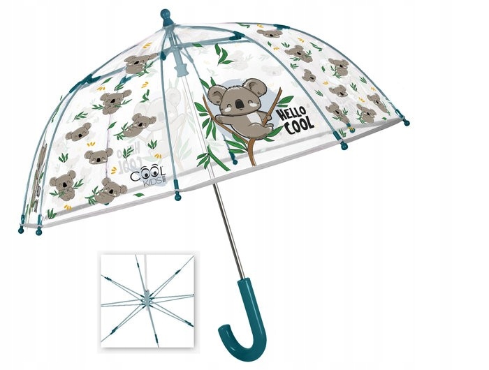 

Parasolka dziecięca wiatroodporna miś Koala