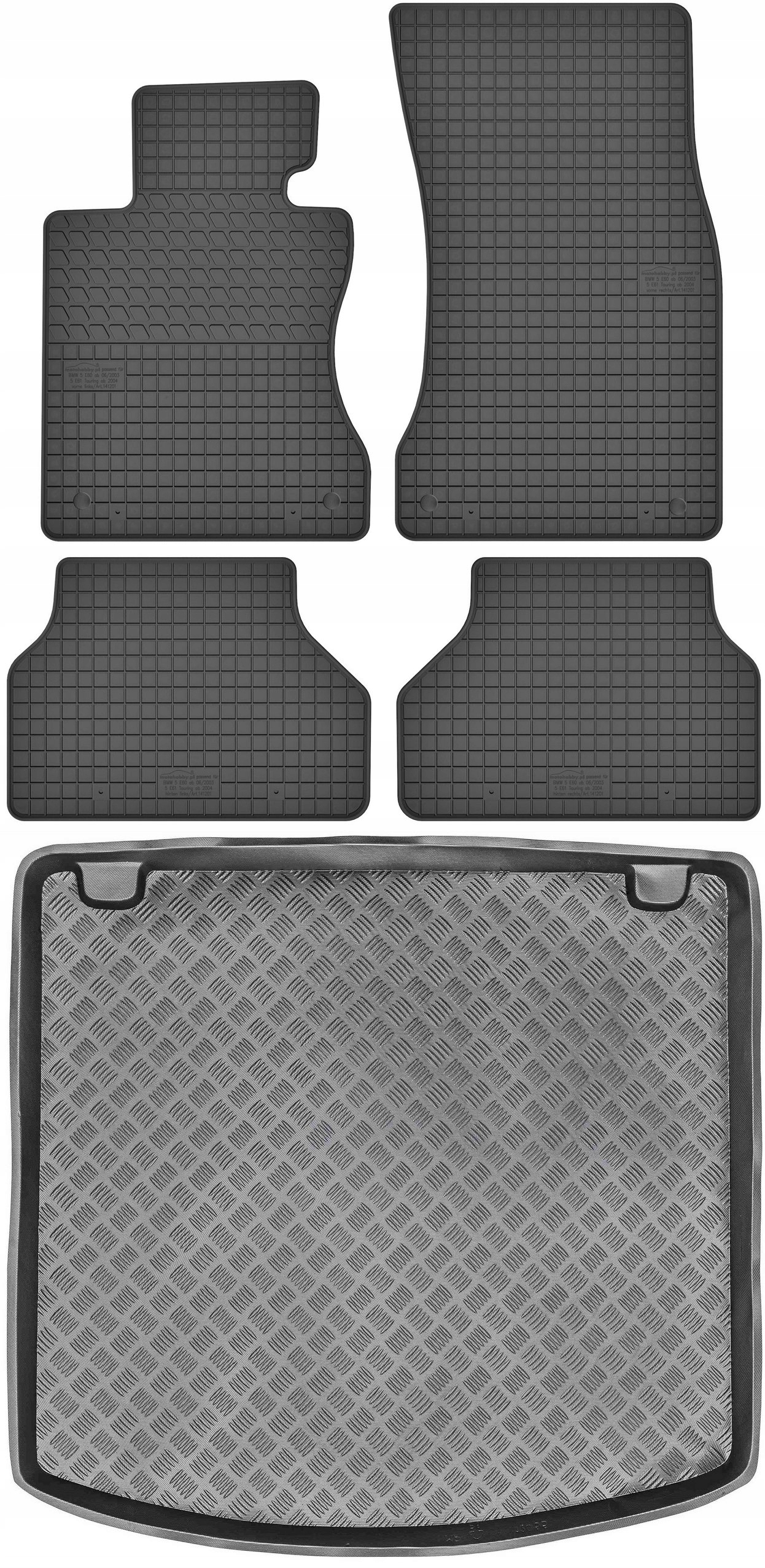 

Bmw 5 E61 Kombi 2003-2010 Dywaniki + mata