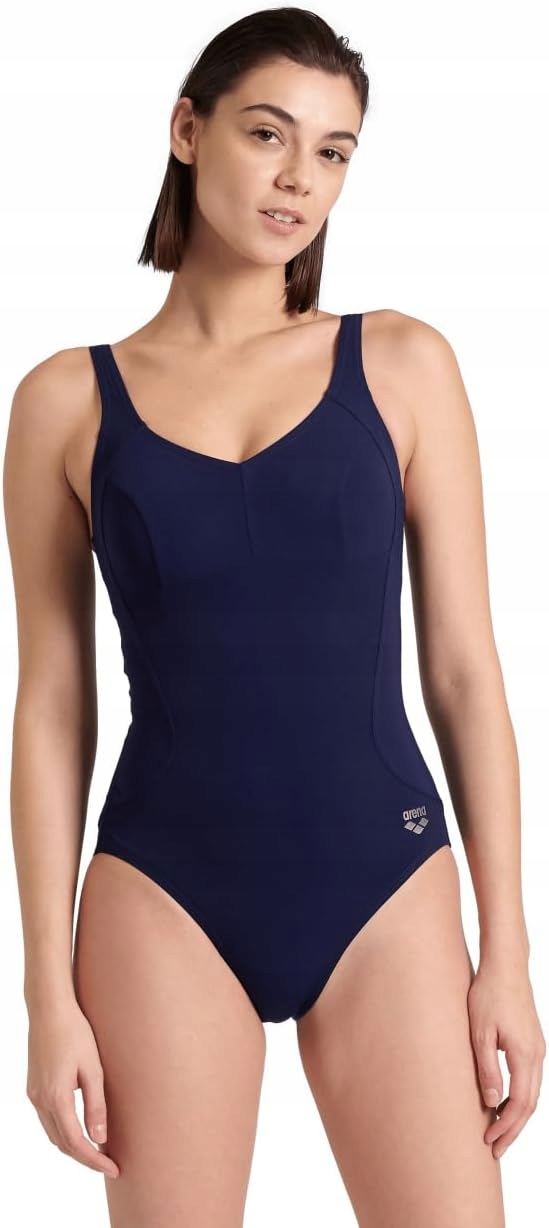 Arena Kostium Kąpielowy Jednoczęściowy Manuela Typ U Niebieski Rozm. D46