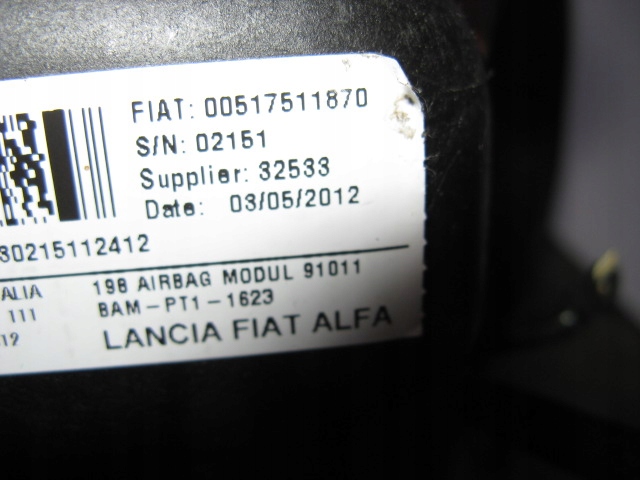 Подушки+ремни FIAT Bravo II