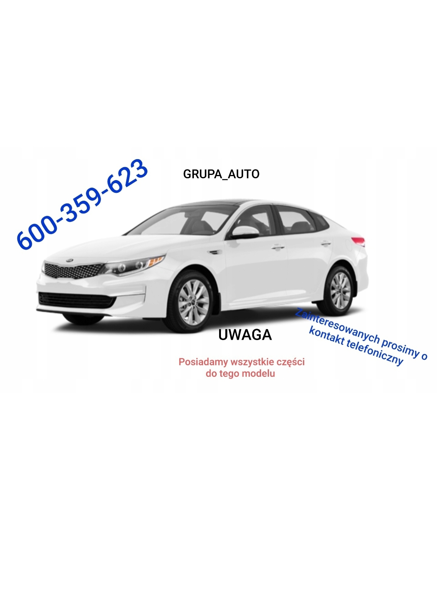 Podsufitka KIA OPTIMA 2016r sedan