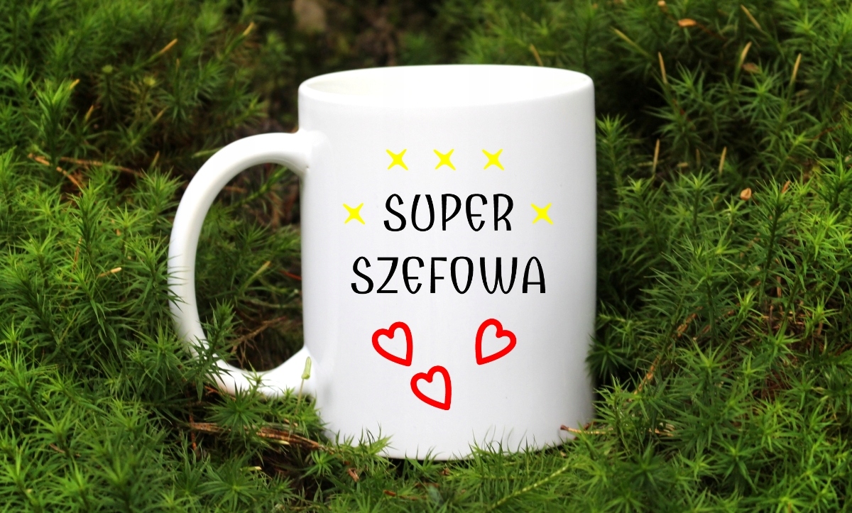 Kubek szefowa, prezent dla szefowej, 2 Okazja upominek uniwersalny