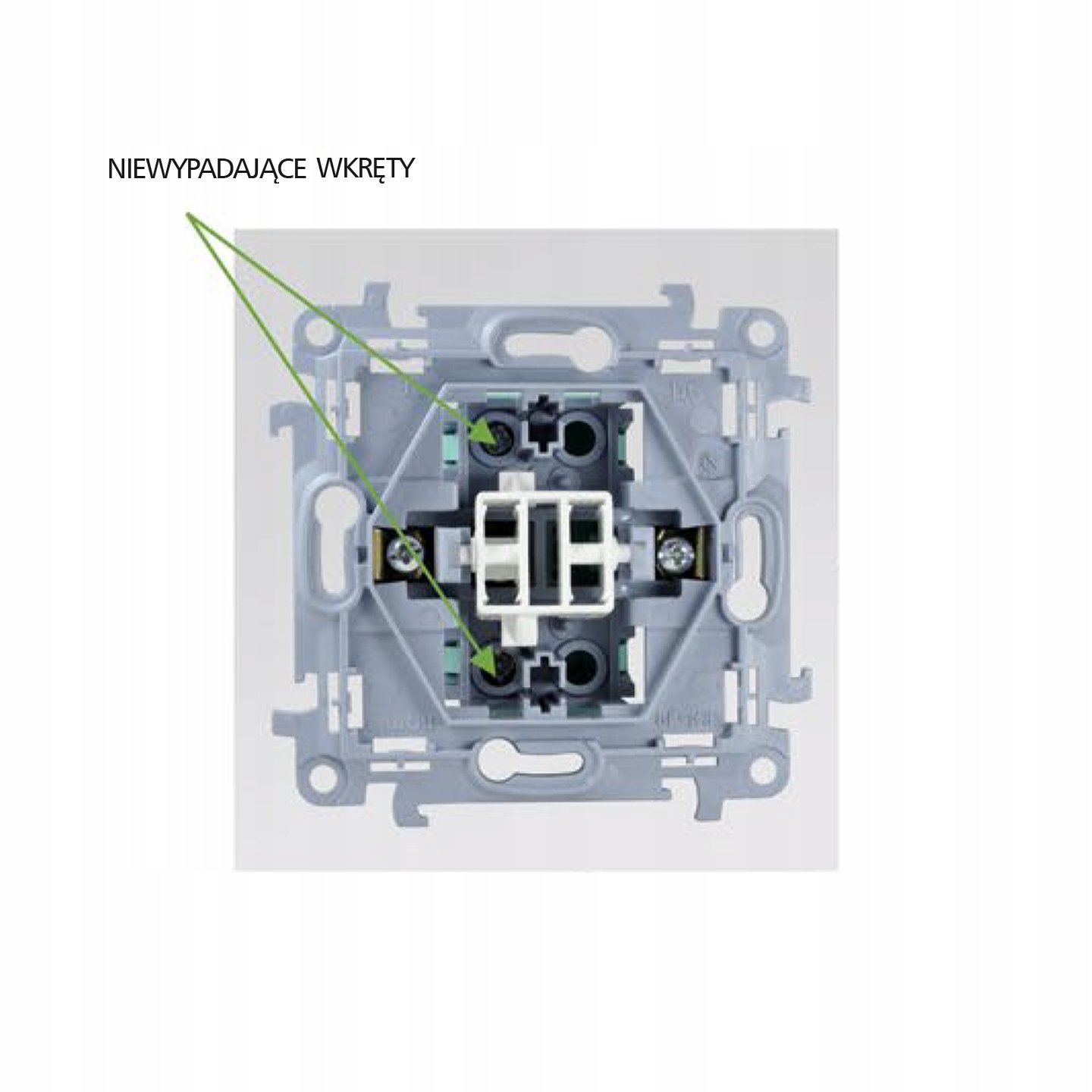 Simon 10 Przycisk wyłącznik dzwonkowy biały CD1.01/11 KONTAKT SIMON Rodzaj produktu wyłącznik pojedynczy