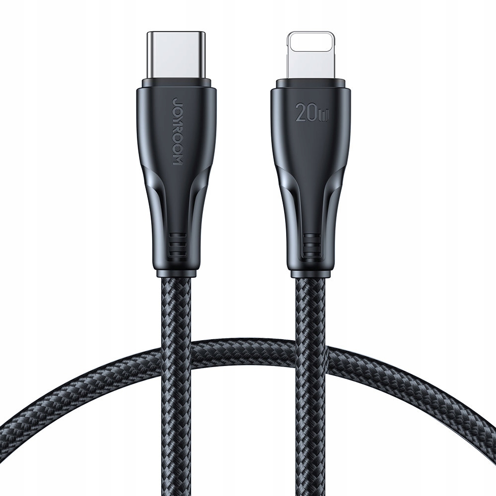 Kabel Joyroom Surpass Series A11 Lightning Usb- C 20W 0. 25 m czarny