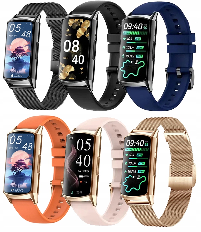 SMARTBAND BAND SMARTWATCH OPASKA ZEGAREK AMOLED SP02 BLUETOOTH PRO SMART BT Marka INDYGO