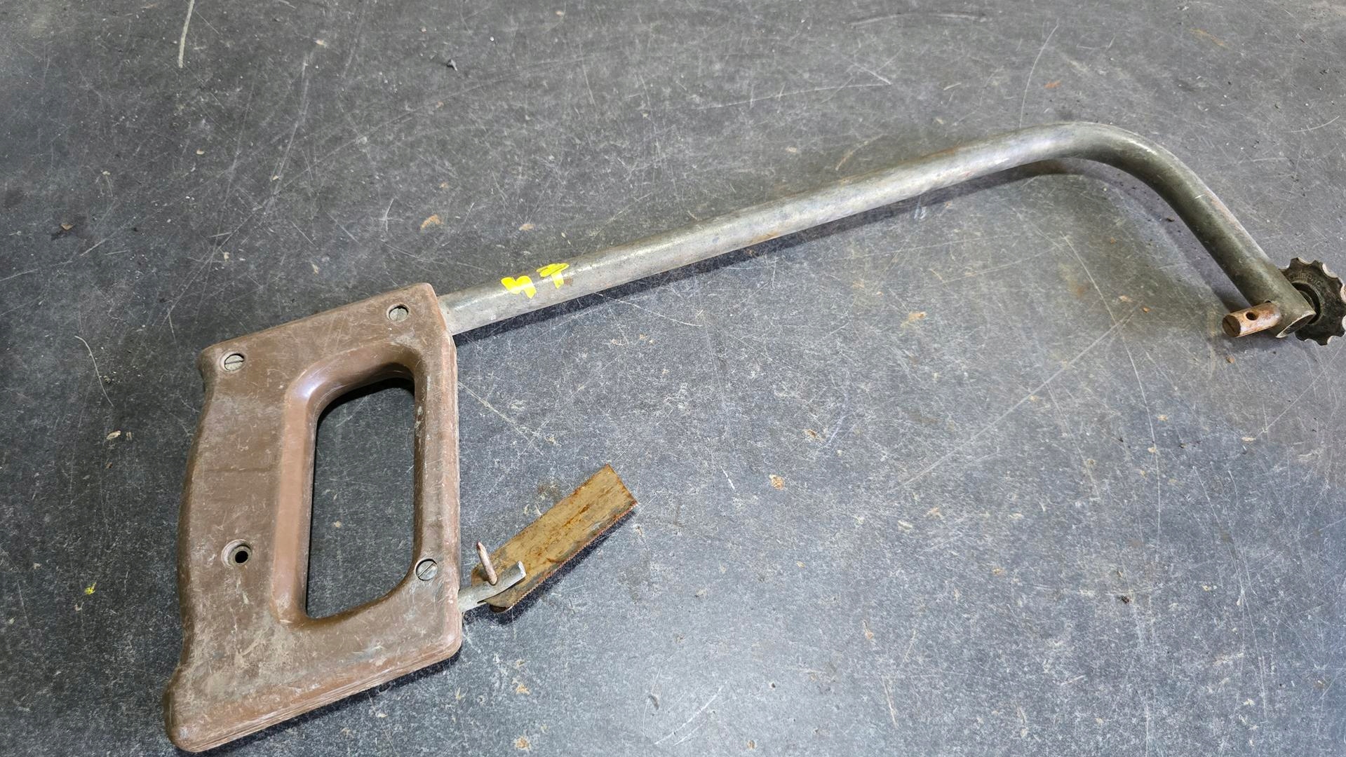 STARE NARZĘDZIE PIŁKA DO METALU DREWNA 470 mm ORYGINAŁ PRL SOLIDNA