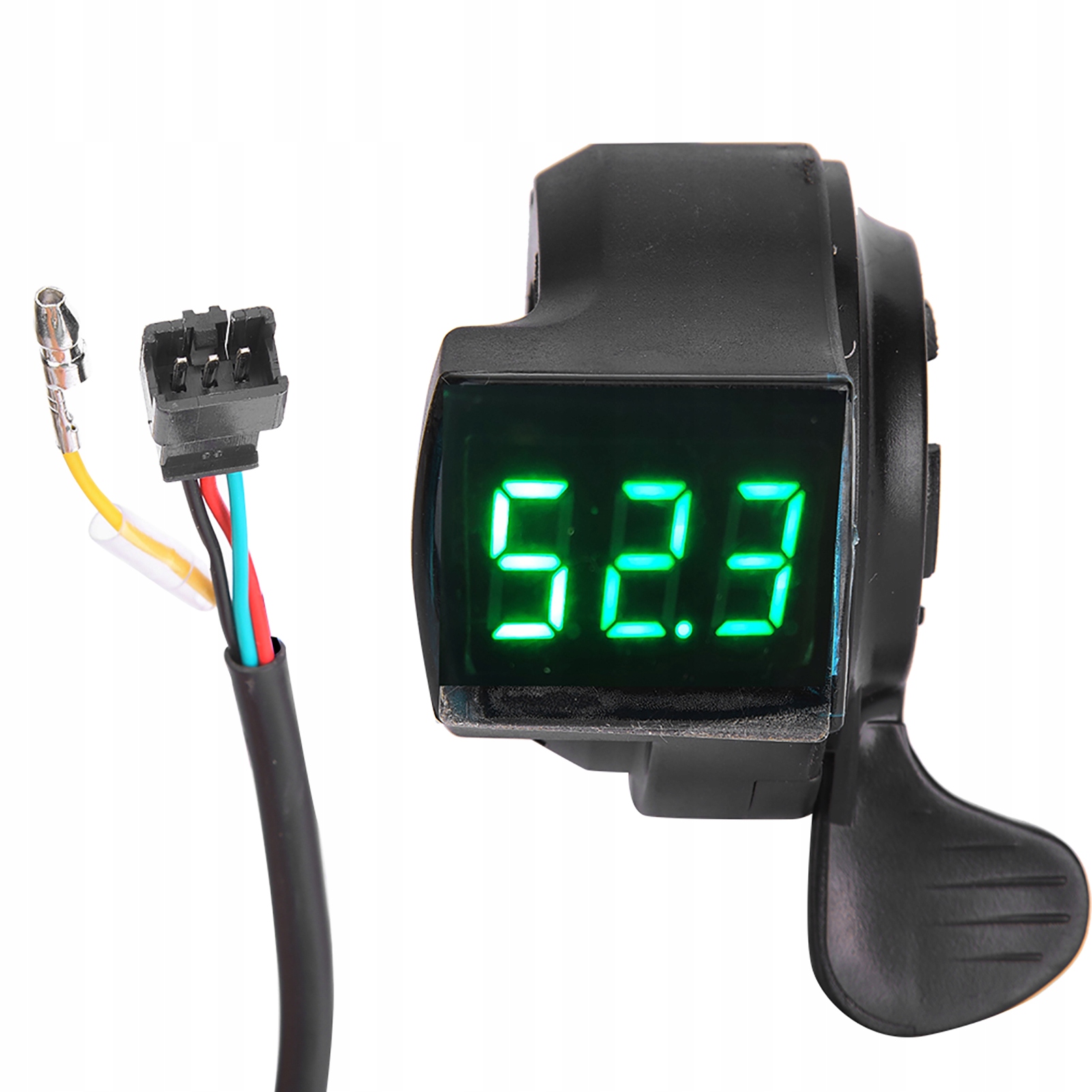 Rower Elektryczny Wyświetlacz LCD Napięcia Baterii Z Mką Na Kciuk