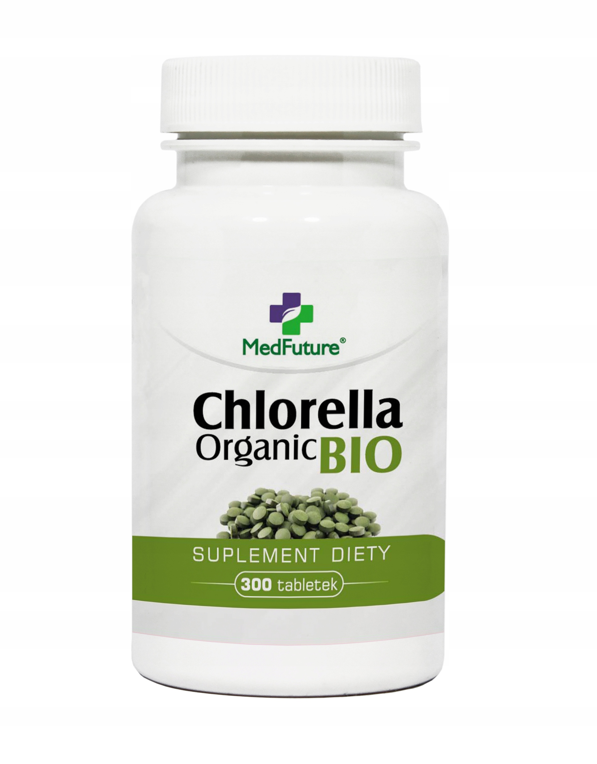 

Chlorella suszone mikroalgi 300 tabletek