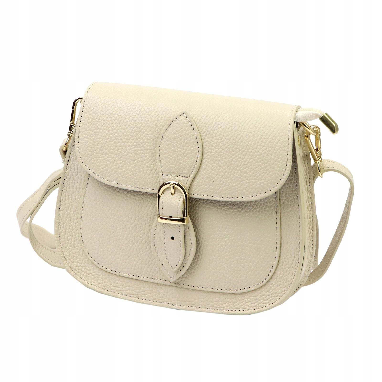 Dámská kabelka přes rameno kožená béžová malá na telefon Luka