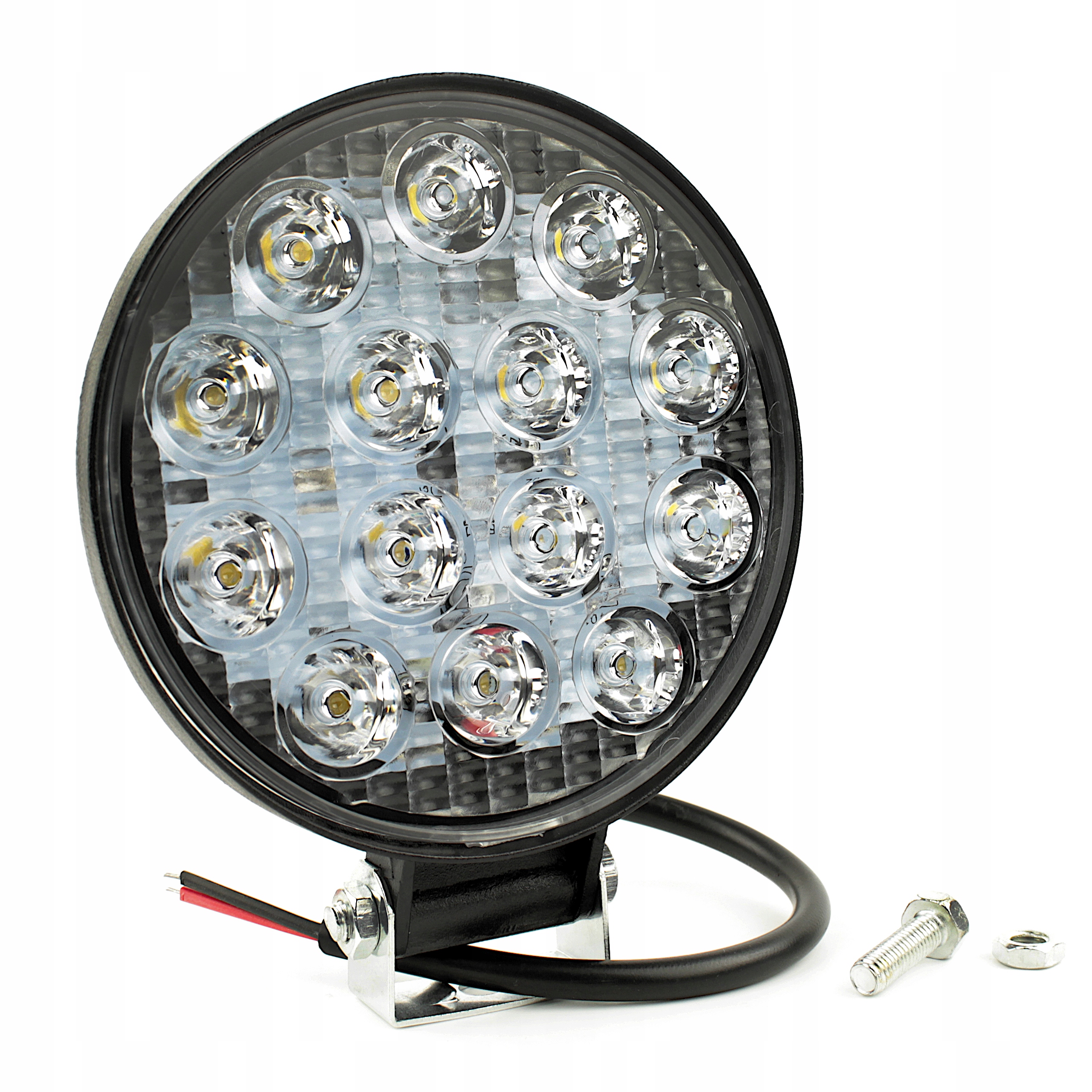 

Lampa dodatkowa szperacz Led okrągła 42W Atv quad