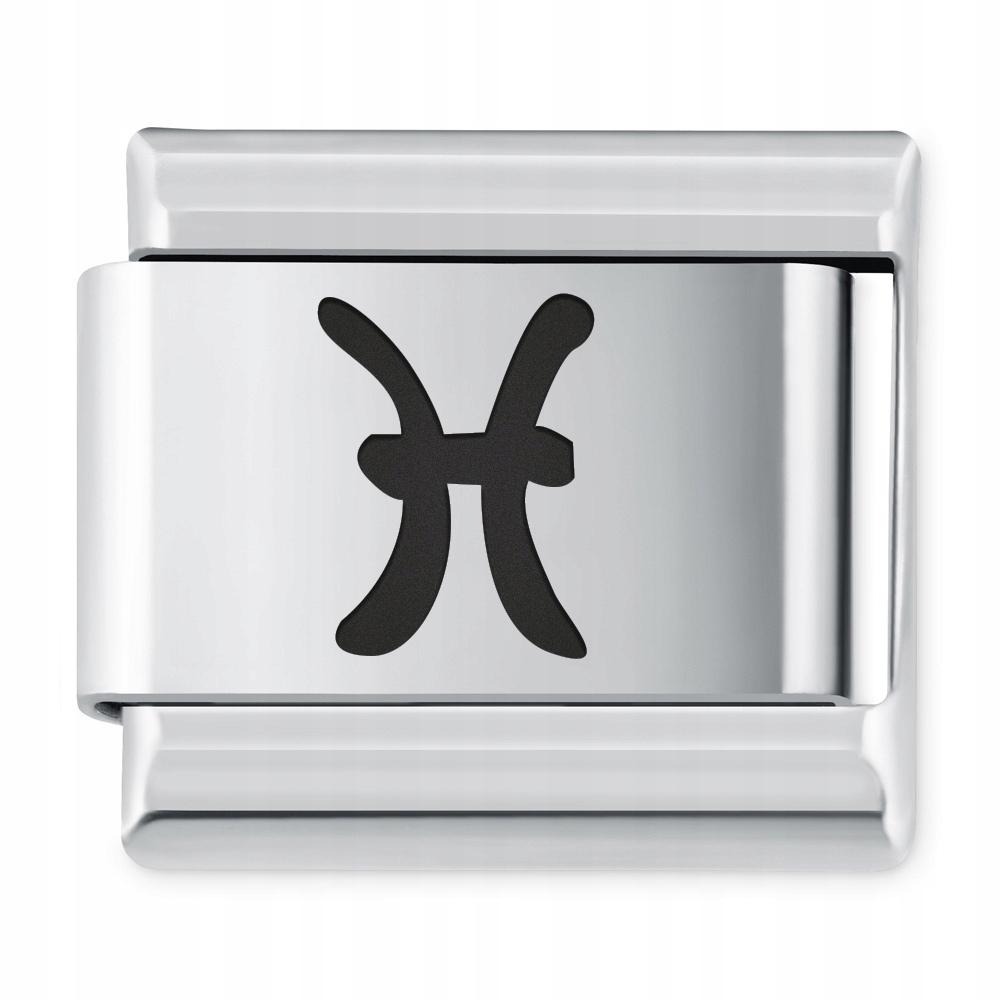 

Italian Charms Znak Zodiaku Greckie Ryby Grawer