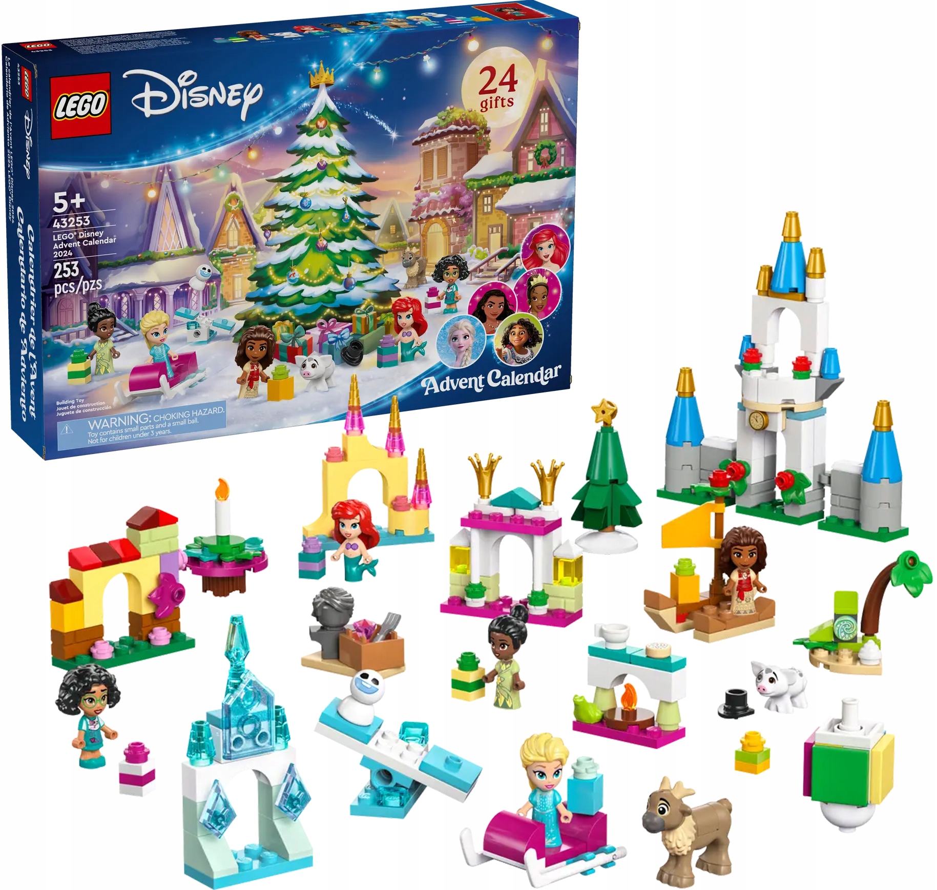 Lego Disney Adventní kalendář na rok 2024 – 43253