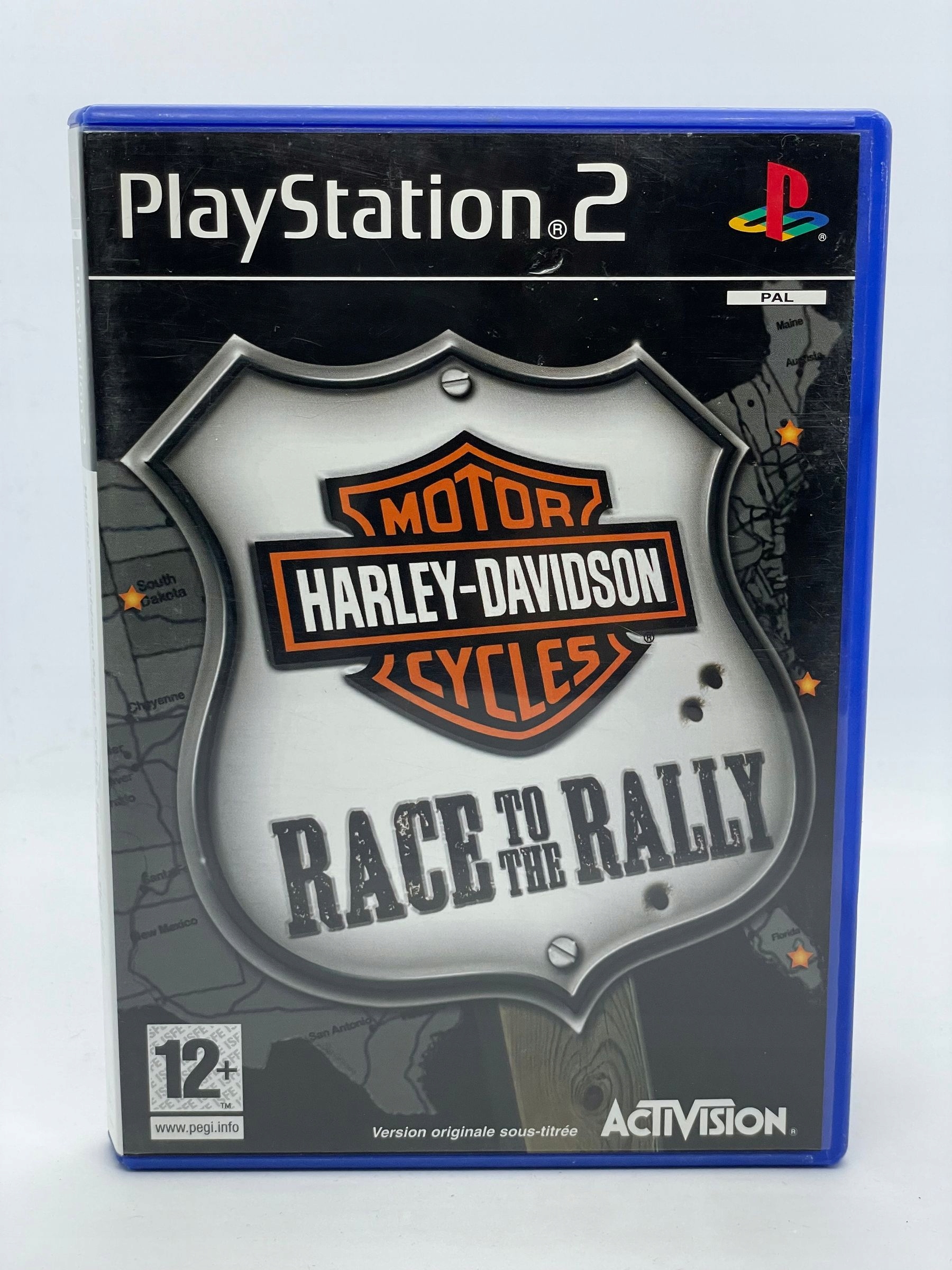 Gra Harley-Davidson Motor Cycles Race To The Rally PS2 (FR)