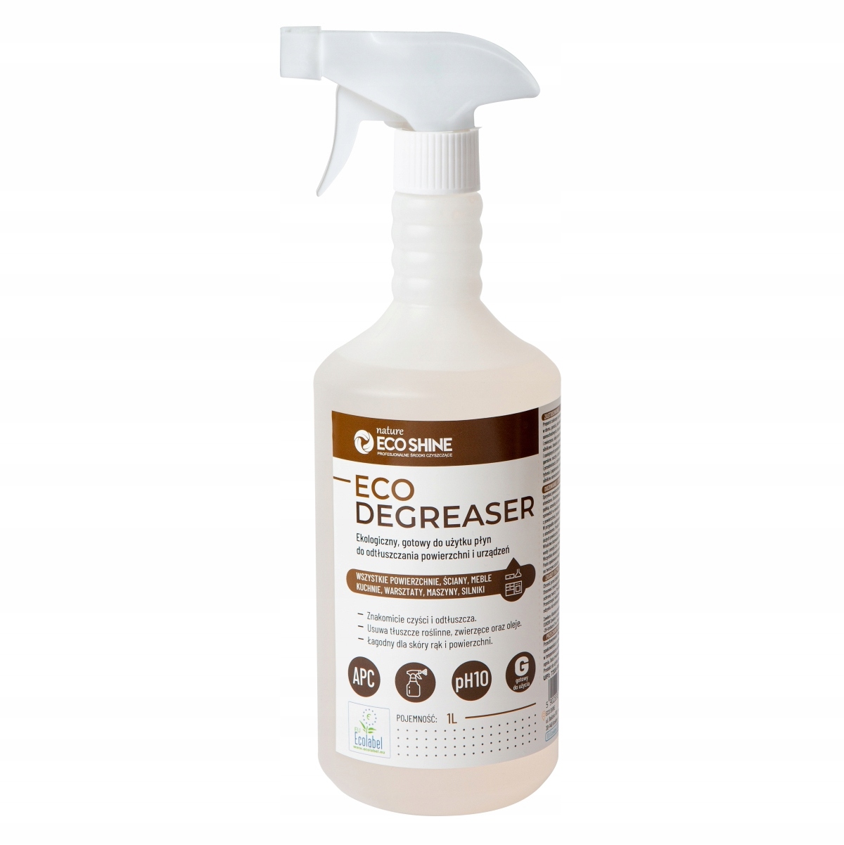 

Eco Degreaser płyn do otłuszczania Ecolabel 1 litr
