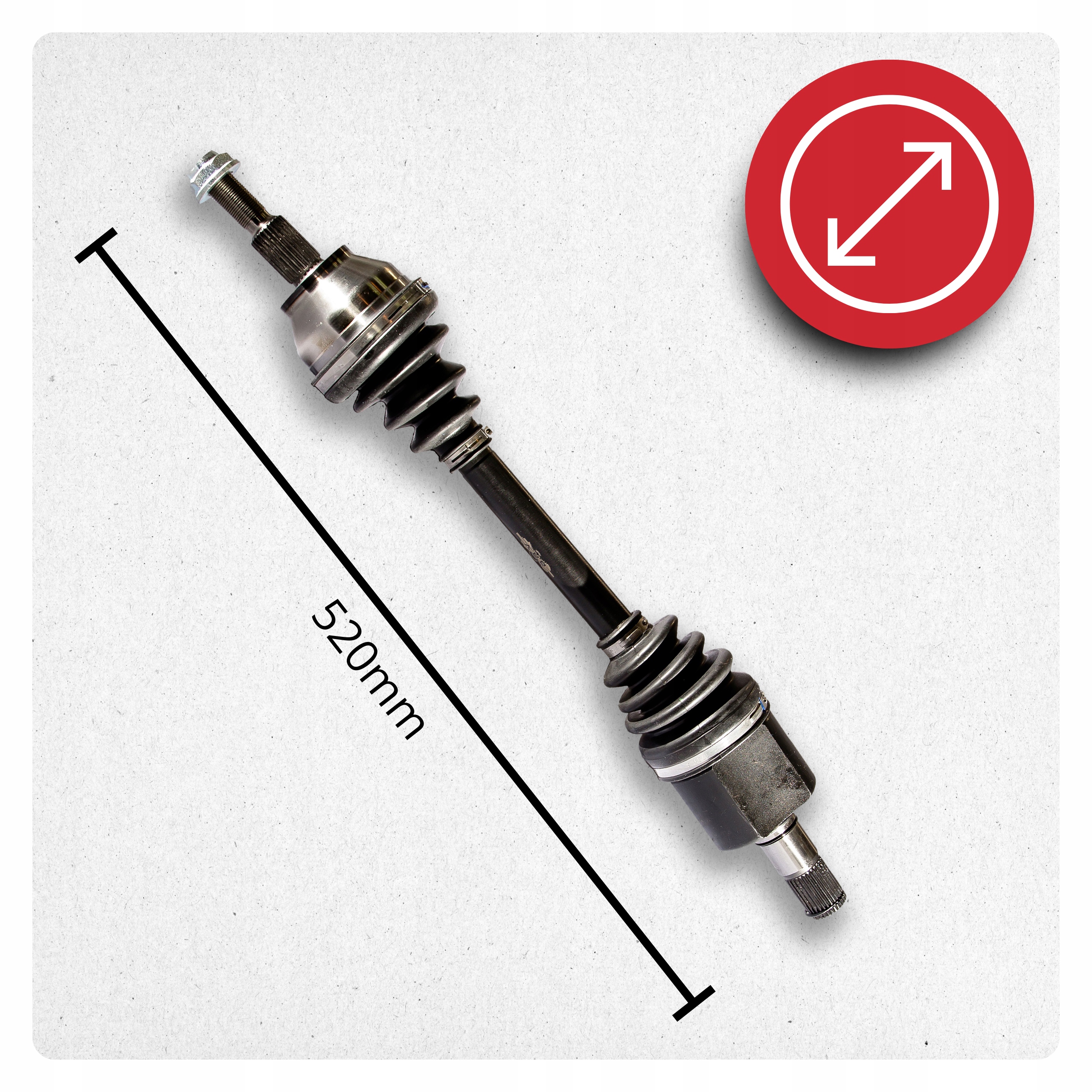 PÓŁOŚ LEWA FORD S-MAX (CJ WA6) 2.0 EcoBlue 4x4 2.0 TDCi 4x4 MANUAL NOWA Producent części BRV