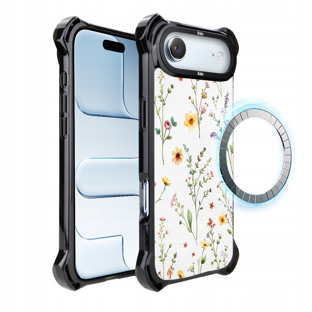 Pouzdro pro iPhone Air Ibizu DropGuard Ultra s MagSafe, Letní kytice