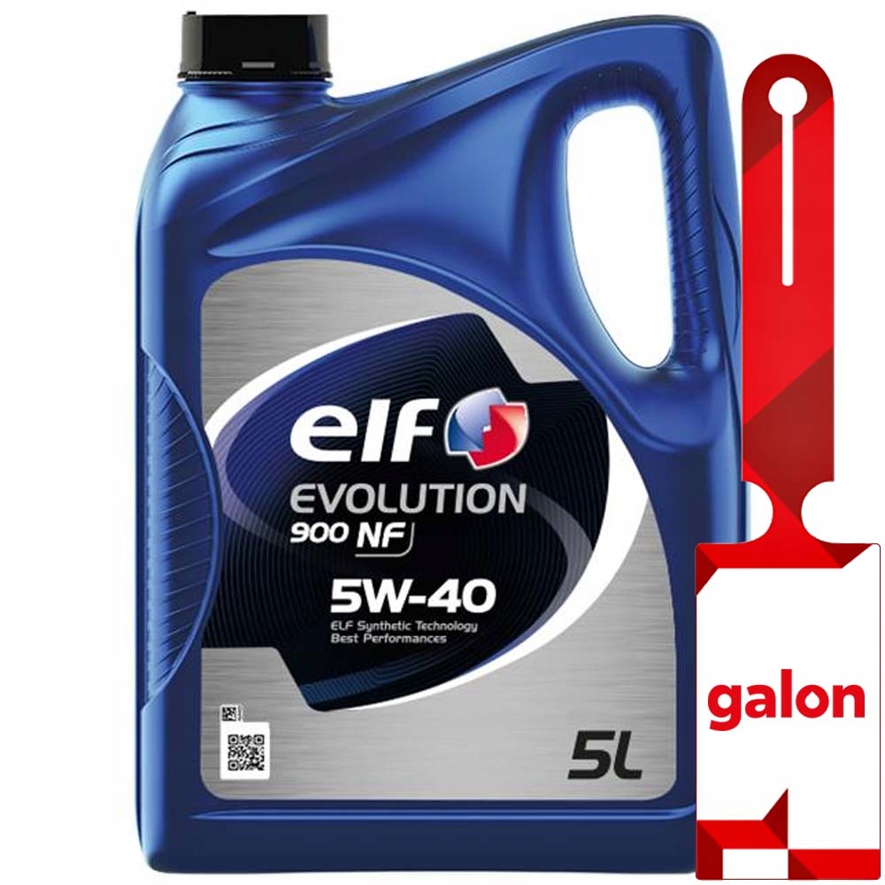 Elf Evolution 900 Nf 5W40 5L syntetyczny olej silnikowy