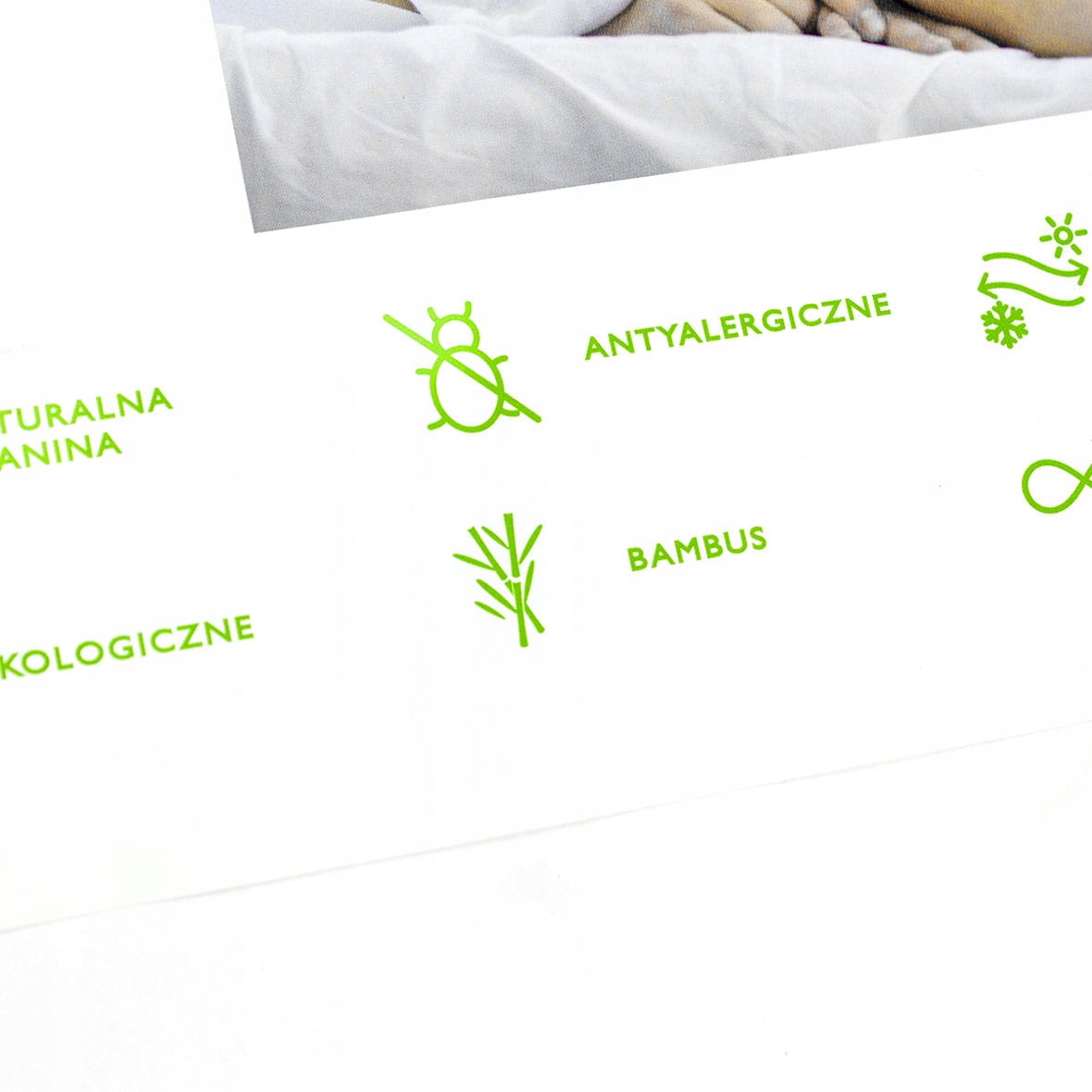 Polska KOŁDRA 4 pory roku Bambus 220X200 POLDAUN Kod producenta 0101