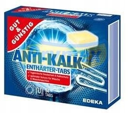 

Gut&Günstig AntiKalk Niemieckie Tabletki 51szt