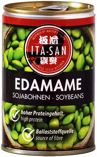 

Fasola Edamame, ziarna soi 400g Ita-San